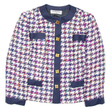 CARBENEL Womens Blazer Coat Blue M