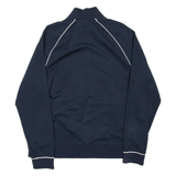 PENGUIN 1/4 Zip Mens Pullover Jacket Blue L