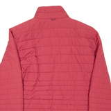 TIMBERLAND Mens Puffer Jacket Red Nylon S