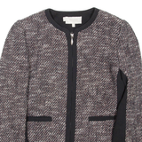 HOBBS Womens Overcoat Coat Black UK 8