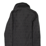 GUESS Womens Jacket Black Geometric UK 6