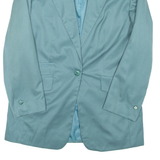 Womens Blazer Coat Blue L