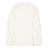 Womens Blazer Coat Cream S