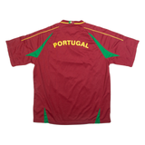 VICTORY Portugal Fan Mens Football Shirt Jersey Red V-Neck L