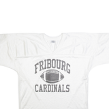 Fribourg Cardinals Mens Jersey White USA V-Neck XL