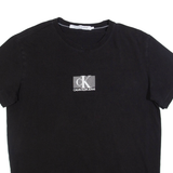 CALVIN KLEIN JEANS Mens T-Shirt Black L