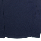 JACK WOLFSKIN Mens T-Shirt Blue Long Sleeve M