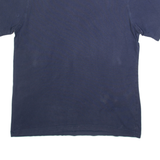 REEBOK Mens T-Shirt Blue L