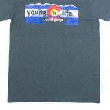 Young Life Mens T-Shirt Blue S