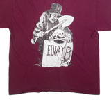 Elway Mens T-Shirt Red XL