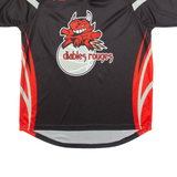 Diables Rouges Mens Jersey Black USA V-Neck M