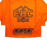 Ehc Bienne Mens Jersey Orange USA V-Neck XL