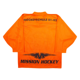 Ehc Bienne Mens Jersey Orange USA V-Neck XL