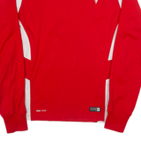 NIKE Fc Suhr Mens Football Shirt Jersey Red S