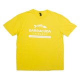 Barracuda Mens T-Shirt Yellow XL