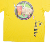 Barracuda Mens T-Shirt Yellow XL
