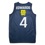 BEKO Fenerbahce Basketball Mens Jersey Yellow Sleeveless V-Neck M