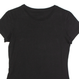 PUMA Womens T-Shirt Black UK 6