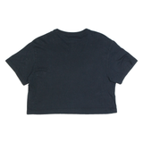 CONVERSE Cropped Womens T-Shirt Black XS