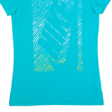 NIKE Slim Fit Womens T-Shirt Blue M
