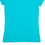 NIKE Slim Fit Womens T-Shirt Blue M