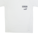 PUMA Man City Mens T-Shirt White M