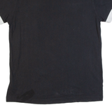 ADIDAS Womens T-Shirt Black UK 6