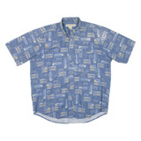 MUNSINGWEAR Fishing Mens Shirt Blue M
