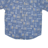 MUNSINGWEAR Fishing Mens Shirt Blue M