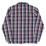 TOMMY HILFIGER Mens Shirt Blue Check Long Sleeve M