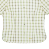 JACK WOLFSKIN Womens Shirt Green Check UK 16