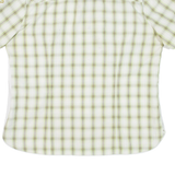 JACK WOLFSKIN Womens Shirt Green Check UK 16