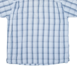 WRANGLER Mens Shirt Blue Check L