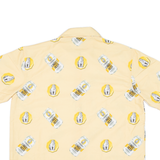BUNDABERG Ginger Beer Mens Shirt Yellow S