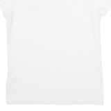 ADIDAS Womens T-Shirt White UK 12