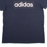 ADIDAS Mens T-Shirt Blue M