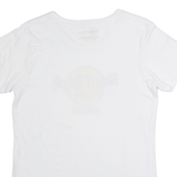 HARD ROCK CAFE Budapest Womens T-Shirt White Crew Neck L