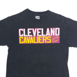 MAJESTIC Cleveland Cavaliers #5 Smith Mens T-Shirt Black USA Crew Neck M