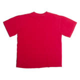 ADIDAS Mens T-Shirt Red Crew Neck L