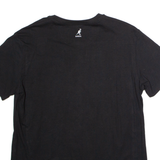 KANGOL BOH Mens T-Shirt Black Crew Neck M