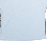 JUICY COUTURE Towelling Womens T-Shirt Blue Crew Neck XL