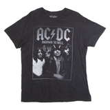 AC/DC Highway To Hell Mens Band T-Shirt Black Crew Neck L
