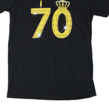GILDAN 70 Mens T-Shirt Black L