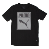 PUMA Mens T-Shirt Black XS