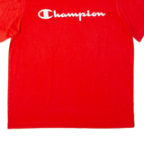 CHAMPION Mens T-Shirt Red L