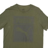 PUMA Mens T-Shirt Green M