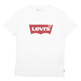 LEVI'S Mens T-Shirt White S