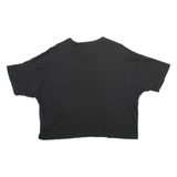 PUMA Cropped Womens T-Shirt Black L