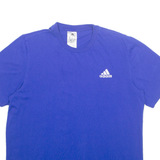 ADIDAS Mens T-Shirt Blue M