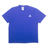 ADIDAS Mens T-Shirt Blue M